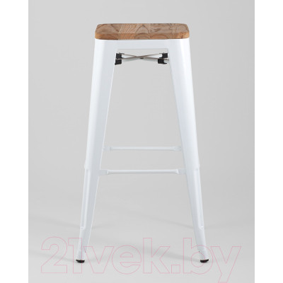 Табурет барный Stool Group Tolix Wood / YD-H765-W LG-02