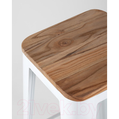 Табурет барный Stool Group Tolix Wood / YD-H765-W LG-02