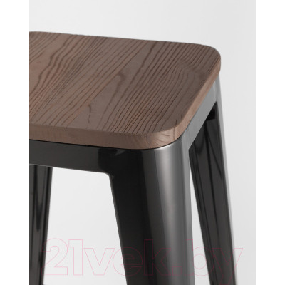 Табурет барный Stool Group Tolix Wood / YD-H765-W LG-01