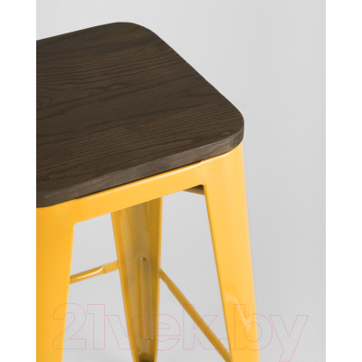 Табурет барный Stool Group Tolix Wood / YD-H765-W LG-06