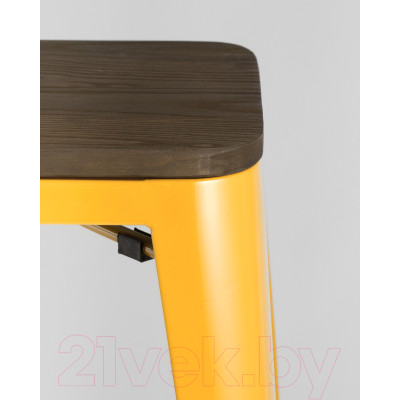 Табурет барный Stool Group Tolix Wood / YD-H765-W LG-06