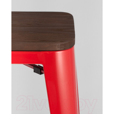 Табурет барный Stool Group Tolix Wood / YD-H765-W LG-03