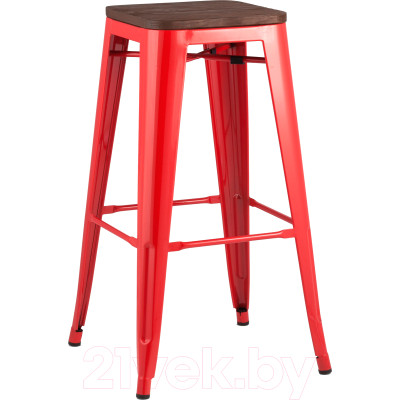 Табурет барный Stool Group Tolix Wood / YD-H765-W LG-03