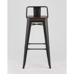 Стул барный Stool Group Tolix Soft / LF630A Matte Black 3474+PU7005