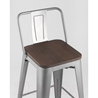 Стул барный Stool Group Tolix со спинкой / YD-H765E-W YG-15