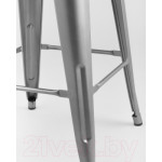 Стул барный Stool Group Tolix со спинкой / YD-H765E-W YG-15