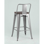 Стул барный Stool Group Tolix со спинкой / YD-H765E-W YG-15