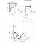 Унитаз напольный VitrA S20 / 5512B003-0092