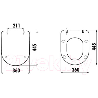 Унитаз подвесной Creavit Free FE322-11CB00E-0000 + KC0903.02.0000E