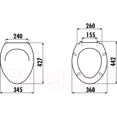 Унитаз напольный Creavit Sedef SD310-11CB00E-0000 + YD.SET.032.08 + KC0703.01.0000E