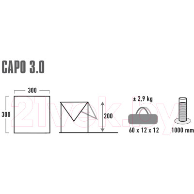 Тент High Peak Capo 3.0 / 10121