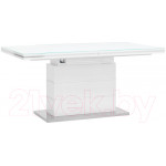 Обеденный стол Stool Group Глазго раскладной 160-215x90 / N-115-160-HGW