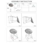 Стул барный Stool Group UFO / UFO-24A-P11 BL/BL