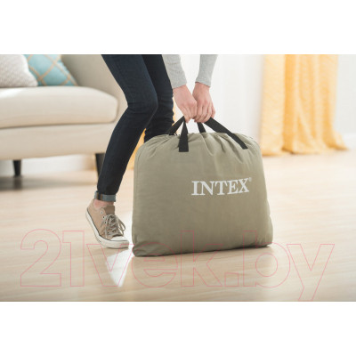 Надувная кровать Intex Twin Deluxe Pillow Rest 64132ND