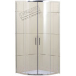 Душевой уголок BelBagno UNO-195-R-2-100-P-Cr