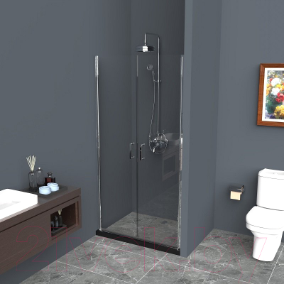 Душевая дверь BelBagno UNO-B-2-120-C-Cr