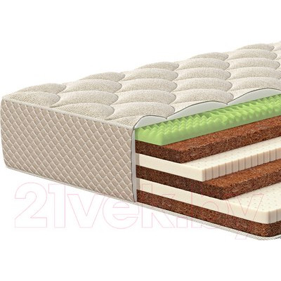 Матрас Natura Vera Ecowood Aloe Sandwich 180x200