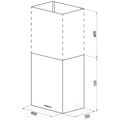 Вытяжка скрытая Maunfeld Box Push 40