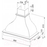 Вытяжка купольная Franke FCS 90 O1 EV8