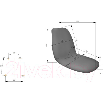 Стул Sheffilton SHT-ST29-С20/S95-1