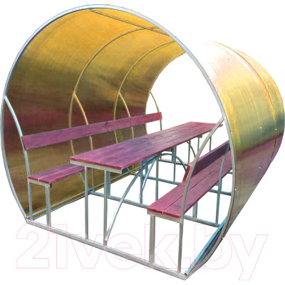 Беседка ВЕЛЕС Пион 3м с покрытием