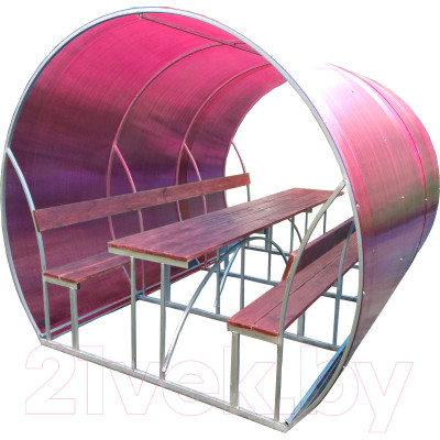 Беседка ВЕЛЕС Пион 3м с покрытием