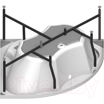 Ванна акриловая Vannesa Сандра 149x149 / 2-78-0-0-1-221