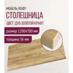 Столешница для стола Millwood 120x70