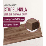 Столешница для стола Millwood 160x80