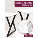 Столешница для стола Millwood 130x80