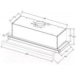 Вытяжка телескопическая Korting KHP 9815 GB