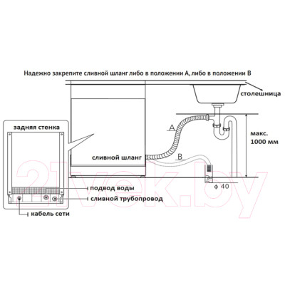 Посудомоечная машина Korting KDF 60060