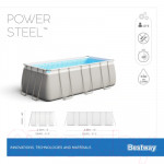 Каркасный бассейн Bestway Power Steel 56671