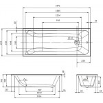 Ванна акриловая AM.PM Gem W90A-170-070W-A