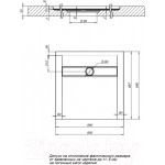 Душевой поддон Aquanet Delight New 90x90 / 258896