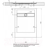 Душевой поддон Aquanet Delight New 120x90 / 260111