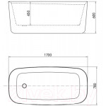 Ванна акриловая Allen Brau Infinity 3 2.21003.21 / 259599