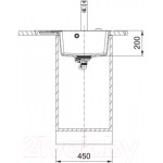 Мойка кухонная Franke CNG 611/211-62 TL