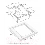 Мойка кухонная Paulmark PM904438-BS