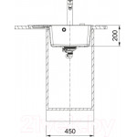 Мойка кухонная Franke CNG 611/211-62 TL