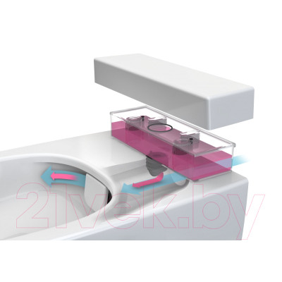 Унитаз подвесной VitrA Metropole / 7672L003-1086