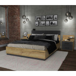 Двуспальная кровать Интерлиния Loft LT-К160 160x200