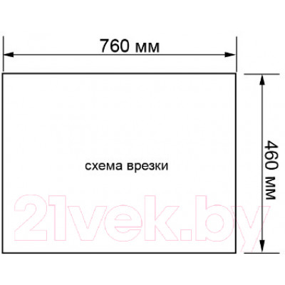 Мойка кухонная Ukinox Гранд GRM780.480-GT6K 1R