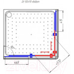 Душевой уголок Radomir 100x110 / 1-09-1-0-0-1230