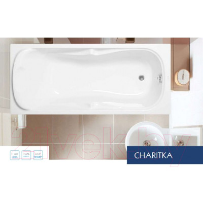 Ванна акриловая VagnerPlast Charitka 170x75 / VPBA170CHA2X-04