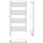 Полотенцесушитель электрический Сунержа Богема 3.0 100x50 / 30-5805-1050