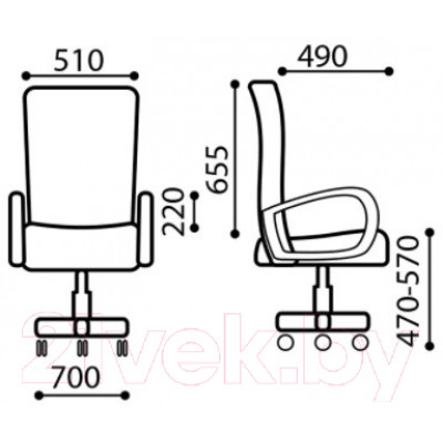 Кресло геймерское Brabix Blaze GM-162 / 532578