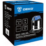 Профессиональный пылесос Deko DKVC-1200-20S / 015-0031