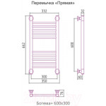 Полотенцесушитель водяной Сунержа Богема+ прямая 60x30 / 00-0220-6030