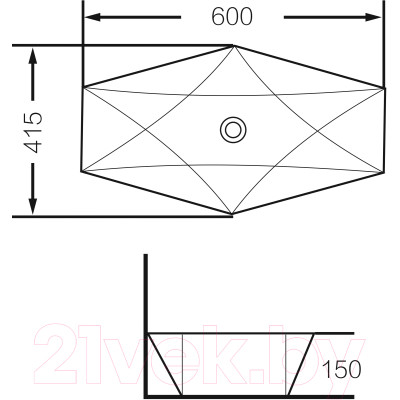 Умывальник Grossman GR-3030